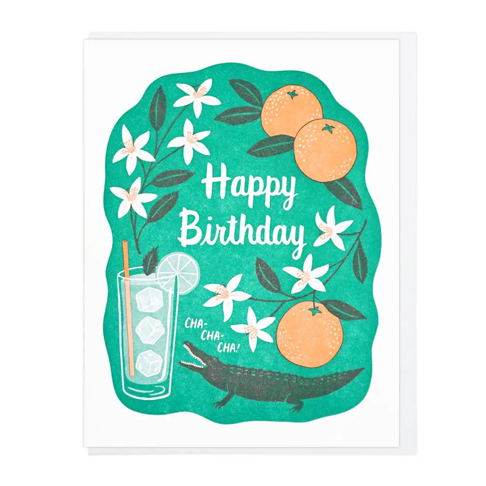 Lucky Horse Press Greeting Card - Birthday Cha-Cha-Cha