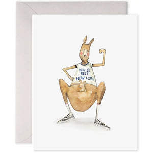 E Frances Greeting Card - Best New 'Roo