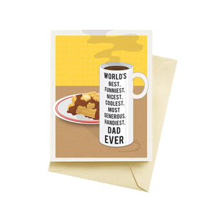 Seltzer Goods Greeting Card - Best Mug Father's Day