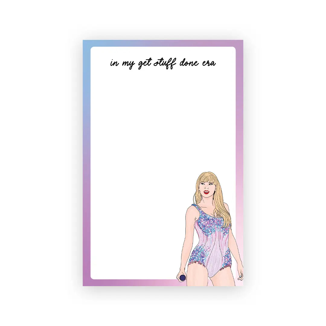 Notepad - Taylor Swift Get Stuff Done Era
