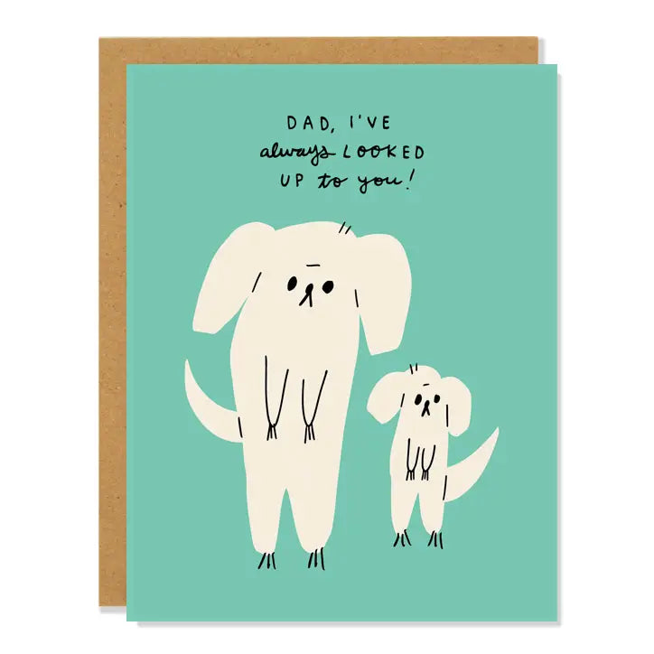 Badger & Burke Greeting Card - Dog & Puppy