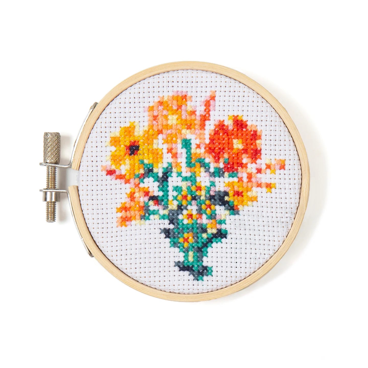 Mini Embroidery Kit - Flowers