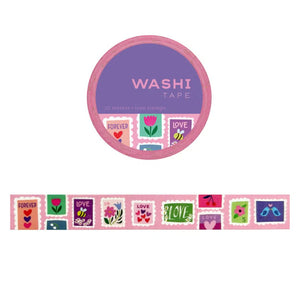 Washi Tape - Love Stamps