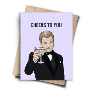 Greeting Card - Leo Cheers To You