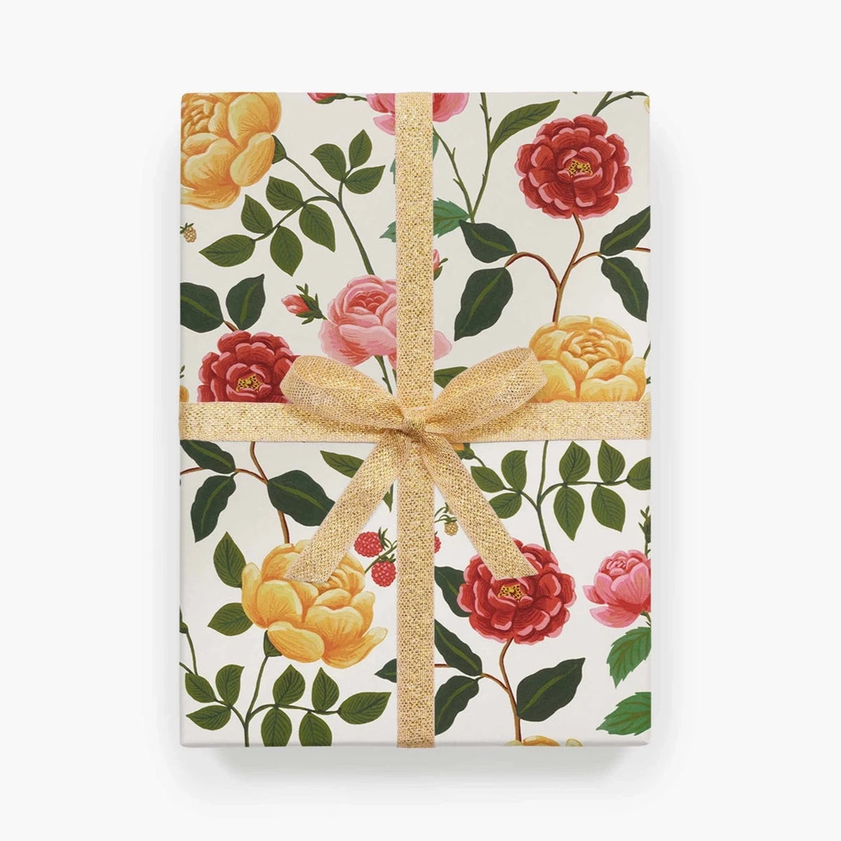 Rifle Paper Co. Wrapping Sheet Roses Duly Noted Stationery