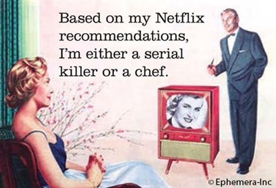 Ephemera Magnet - Netflix Recommendations