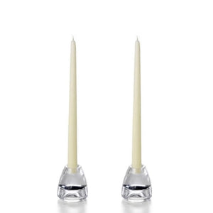 Set of 12" Taper Candles - Ivory