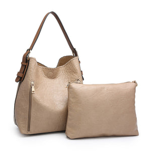 Sand 2 in 1 Conceal Carry Hobo Bag