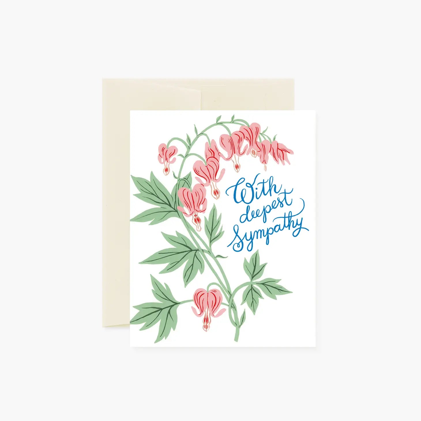 Botanica Paper Co. Greeting Card - With Deepest Sympathy