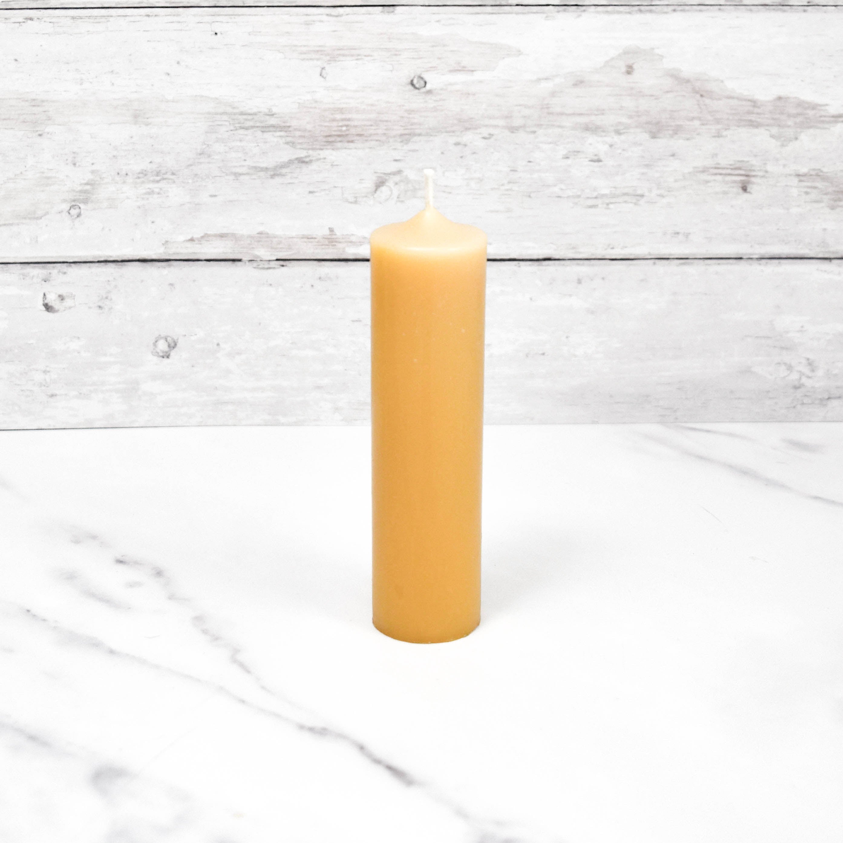 Beeswax Candle - 6" Natural Column