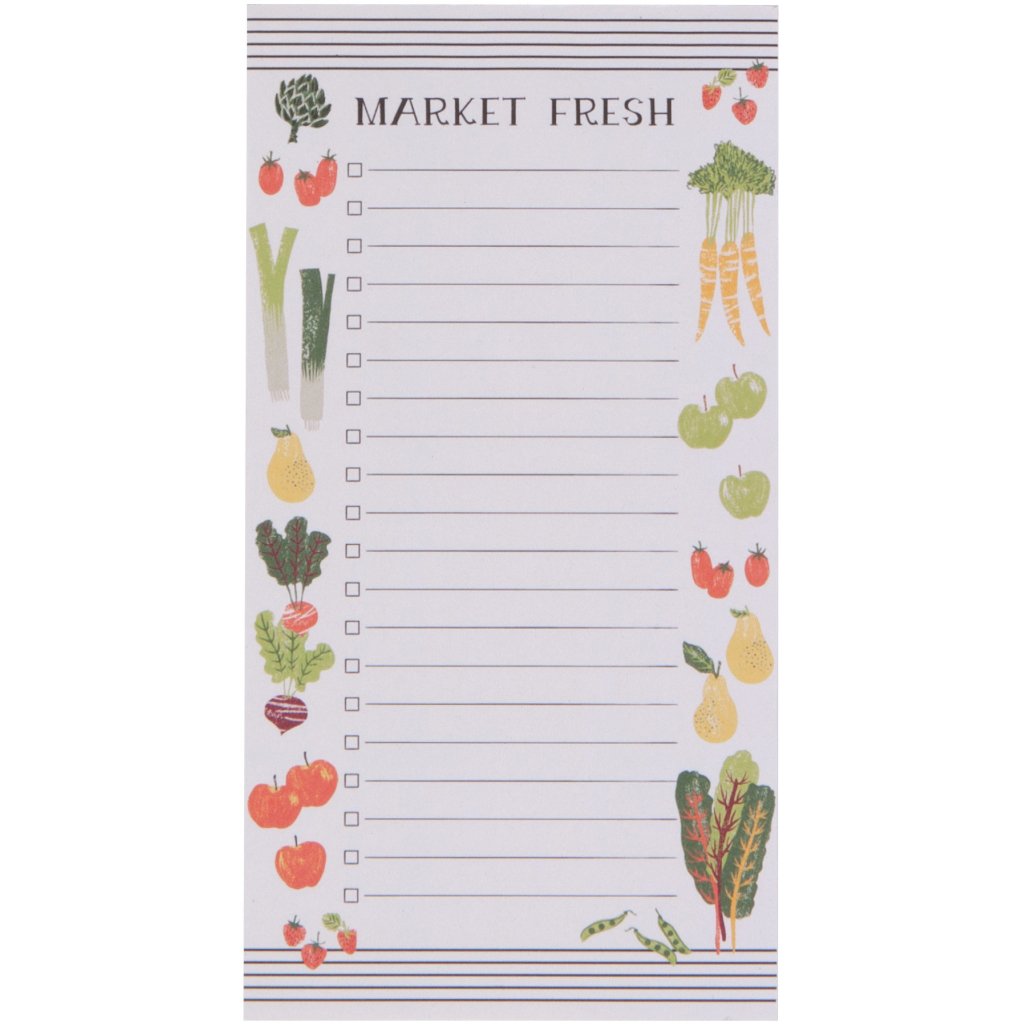 Magnetic Notepad - Farmers Market