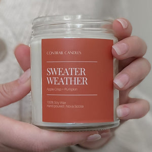 Contrail Candles Soy Candle - Sweater Weather