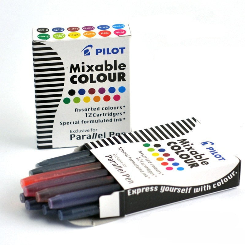 Pilot Cartridge Ink - Mixable Colour - Assorted Rainbow Pack