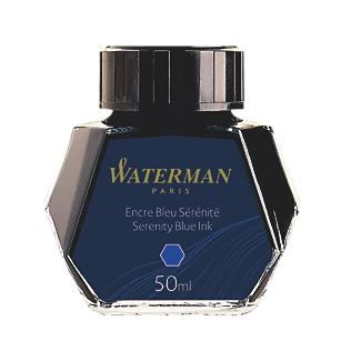 Waterman Bottled Ink - Serenity Blue