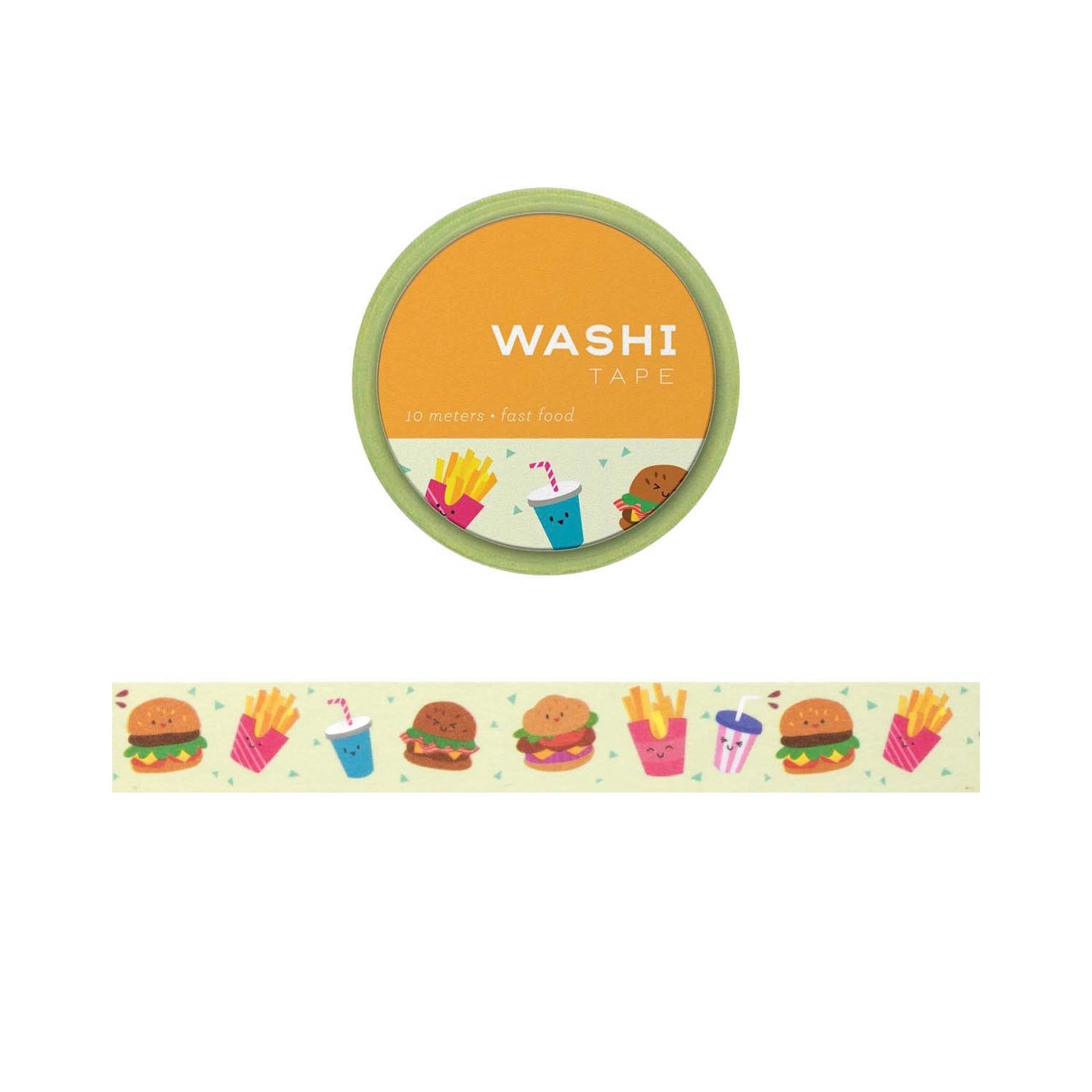 Washi Tape - Fast Food