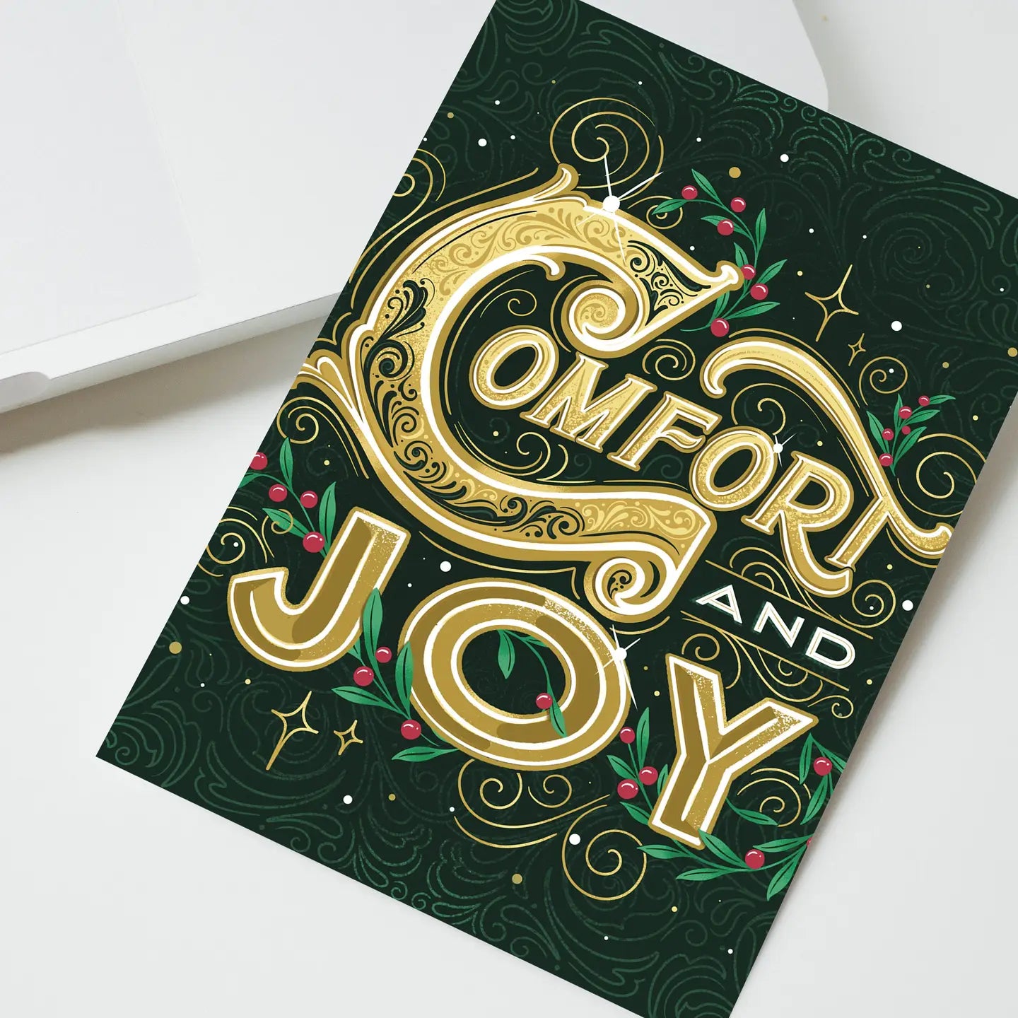 Greeting Card - Comfort & Joy