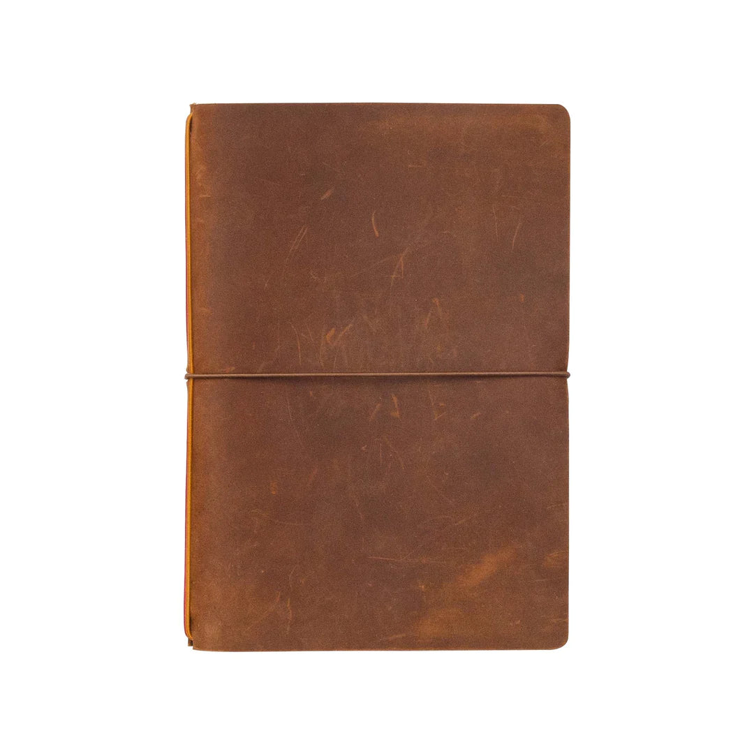 Endless Explorer Refillable Leather Notebook - Brown