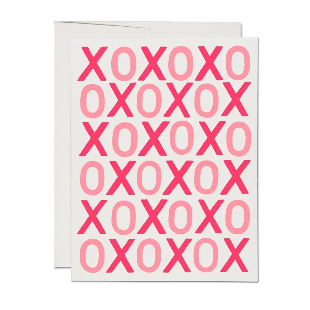 Red Cap Cards Greeting Card - Kisses and Hugs