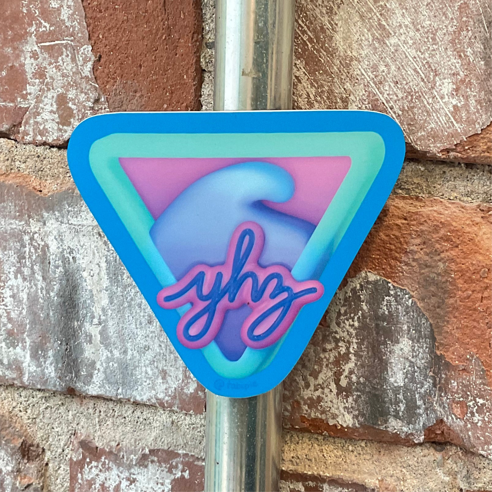 Tabipie Magnet - Vaporwave YHZ Wave