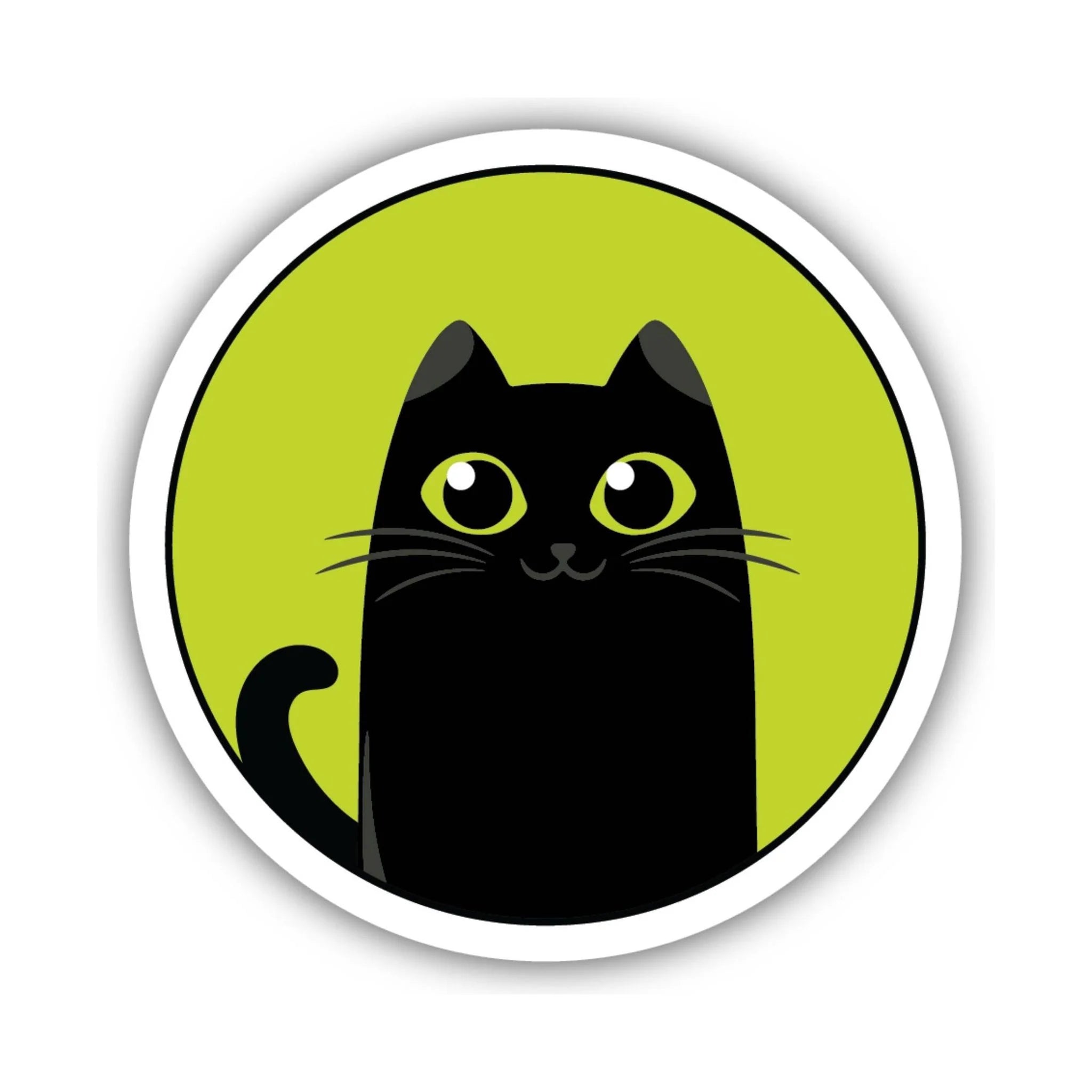 Sticker - Green Eyed Cat