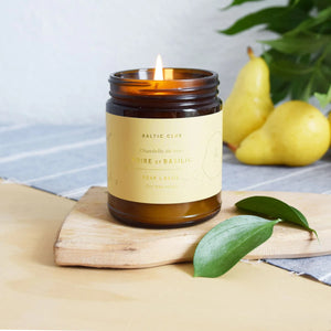 Soy Candle - Pear & Basil