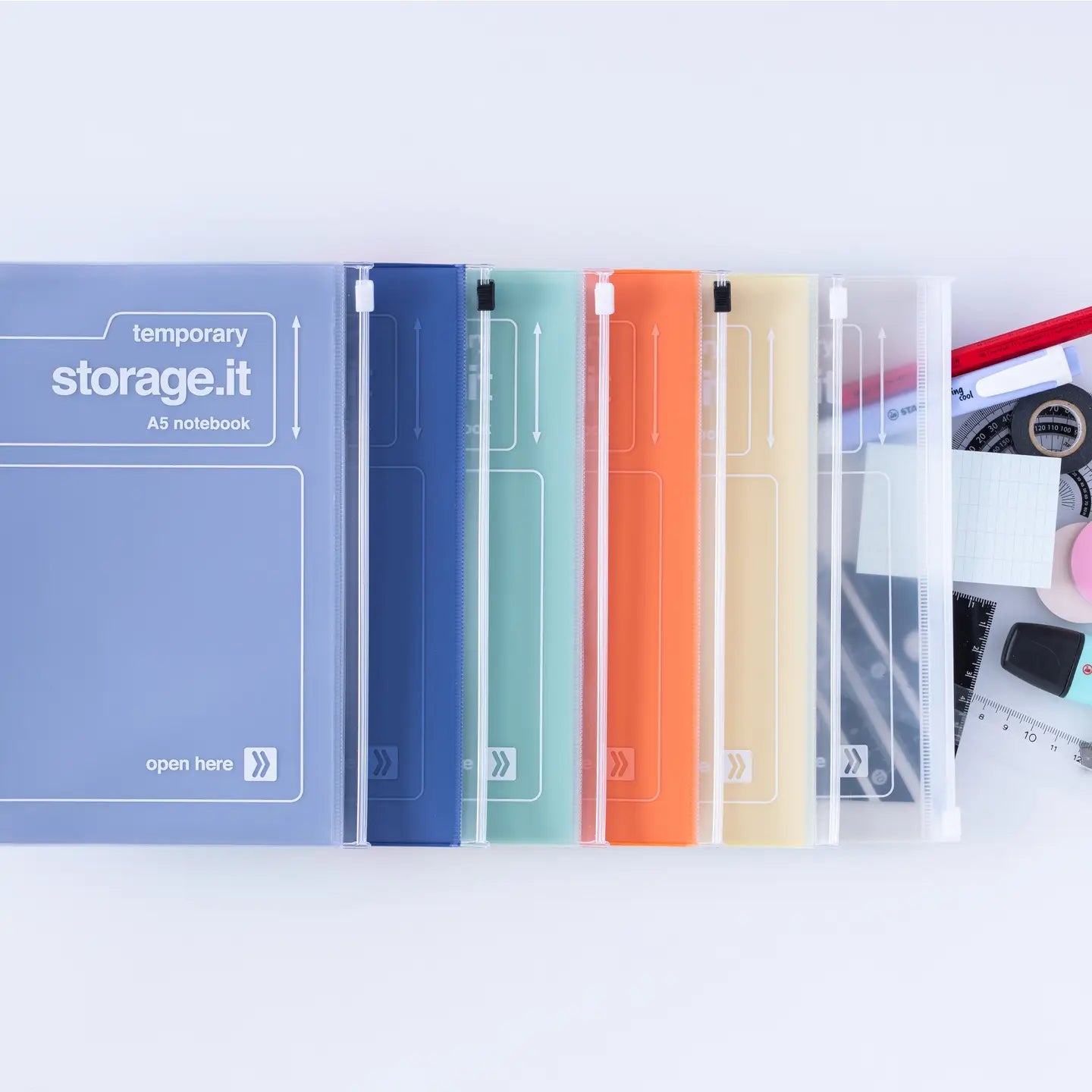 Storage.It Eco-Friendly Refillable Notebook - A5 Mint