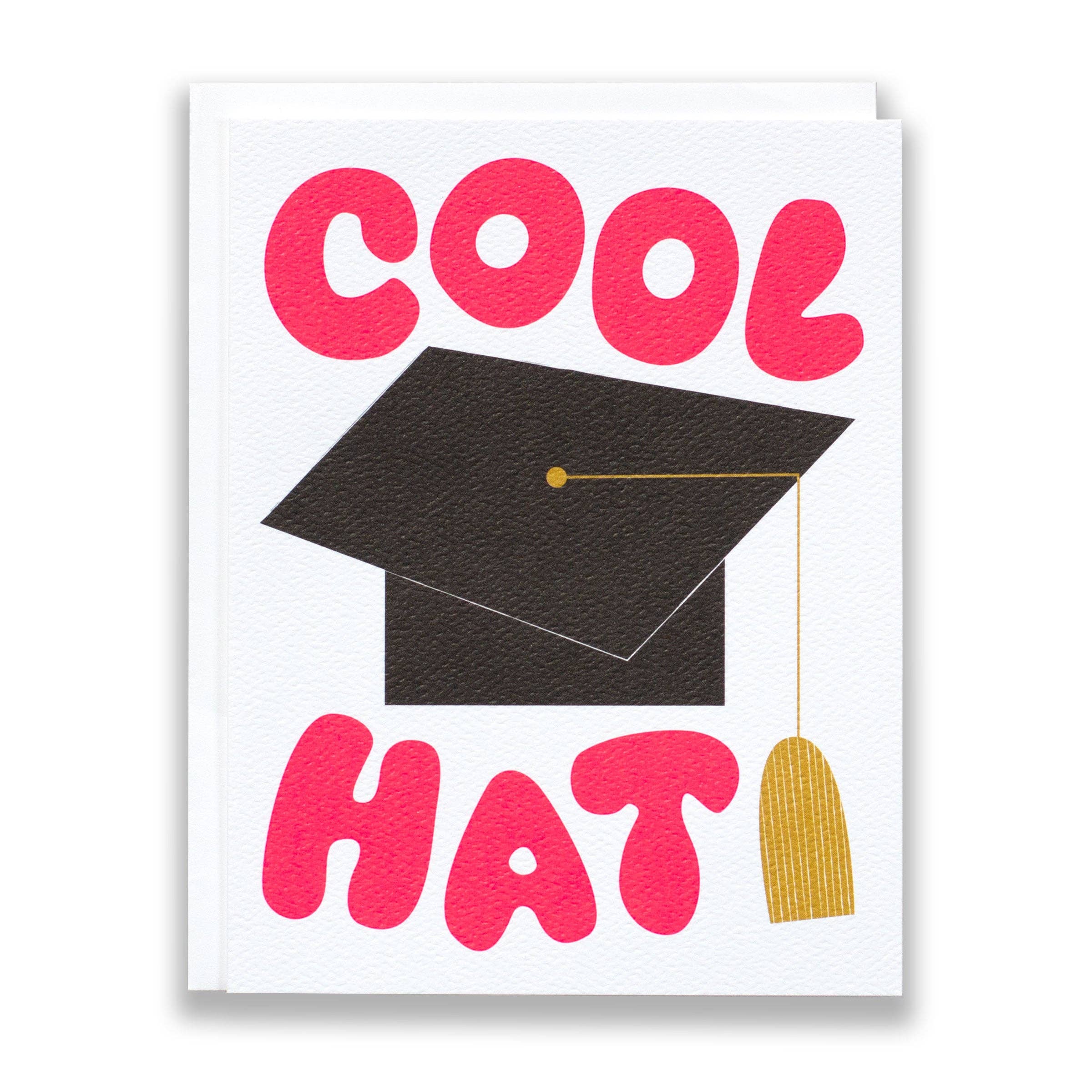 Greeting Card - Cool Hat Graduation