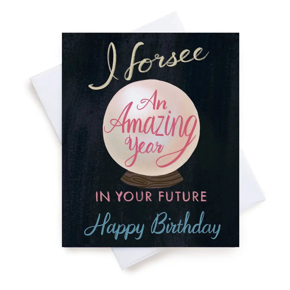 Meaghan Smith Creative Greeting Card - I Forsee An Amazing Year