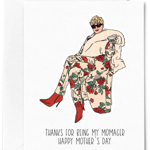Greeting Card - Kris Jenner, Momager