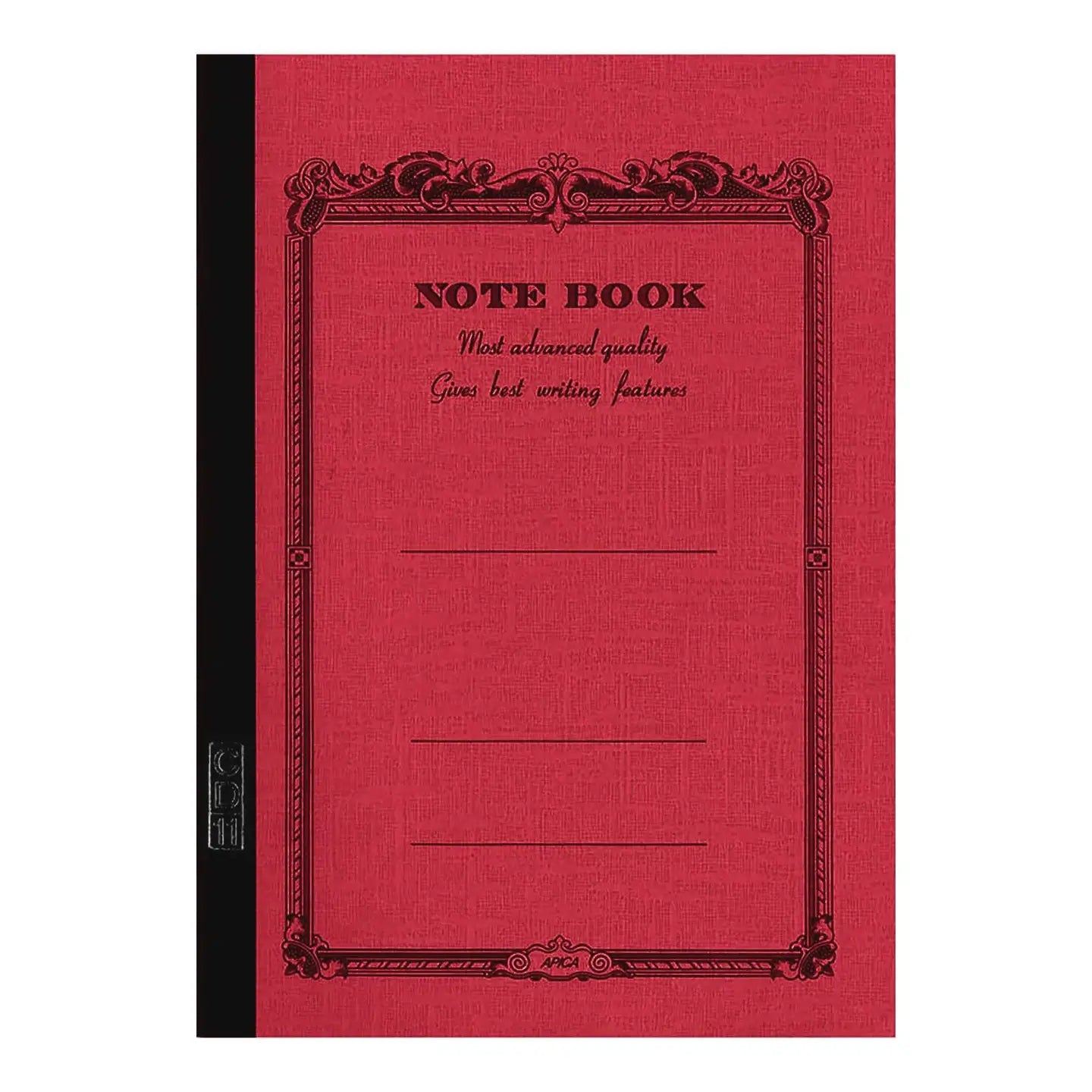APICA CD Notebook - A5 Red Lined