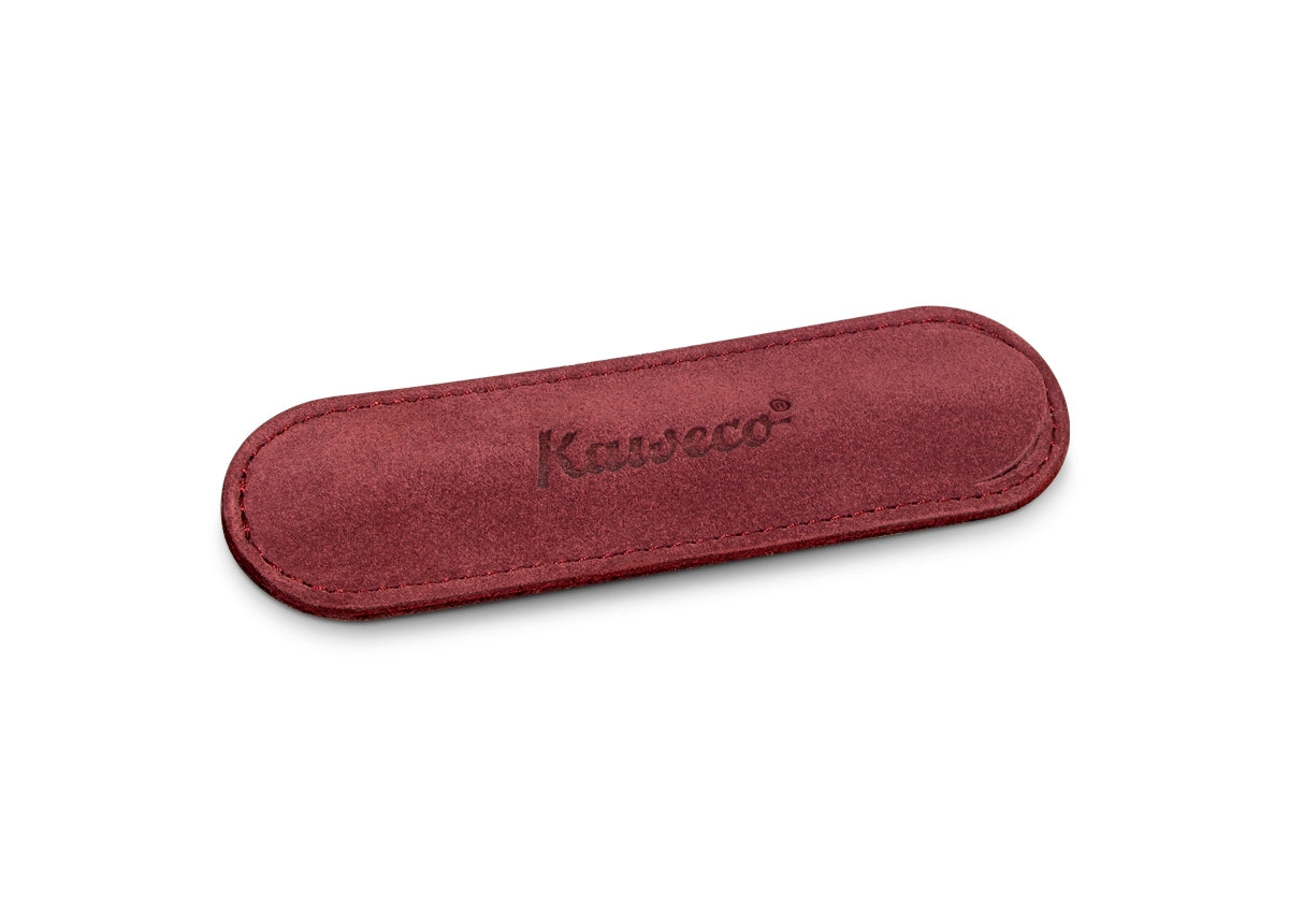 Kaweco Velour EcoSport Pen Pouch - Single Bordeaux