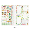 Midori Yuru Log Sticker Sheet - Scandinavia