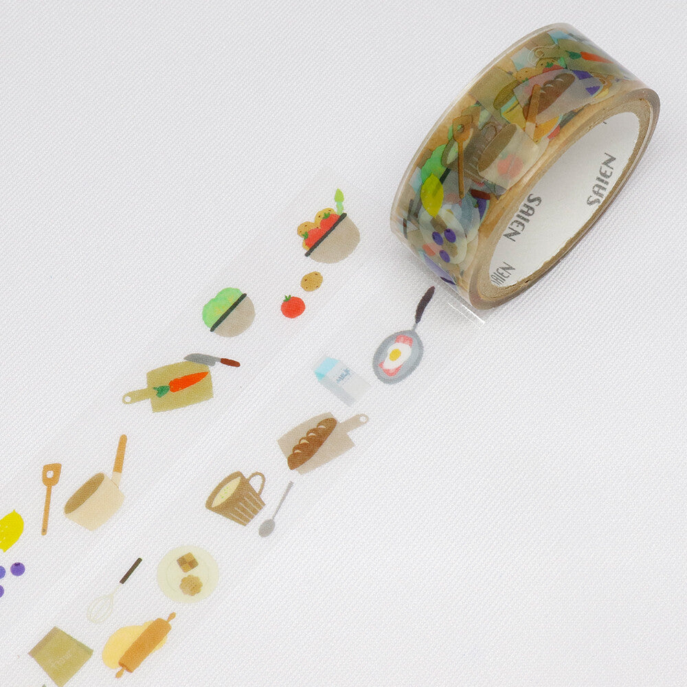 Washi Tape - Clear Tape Kitchen