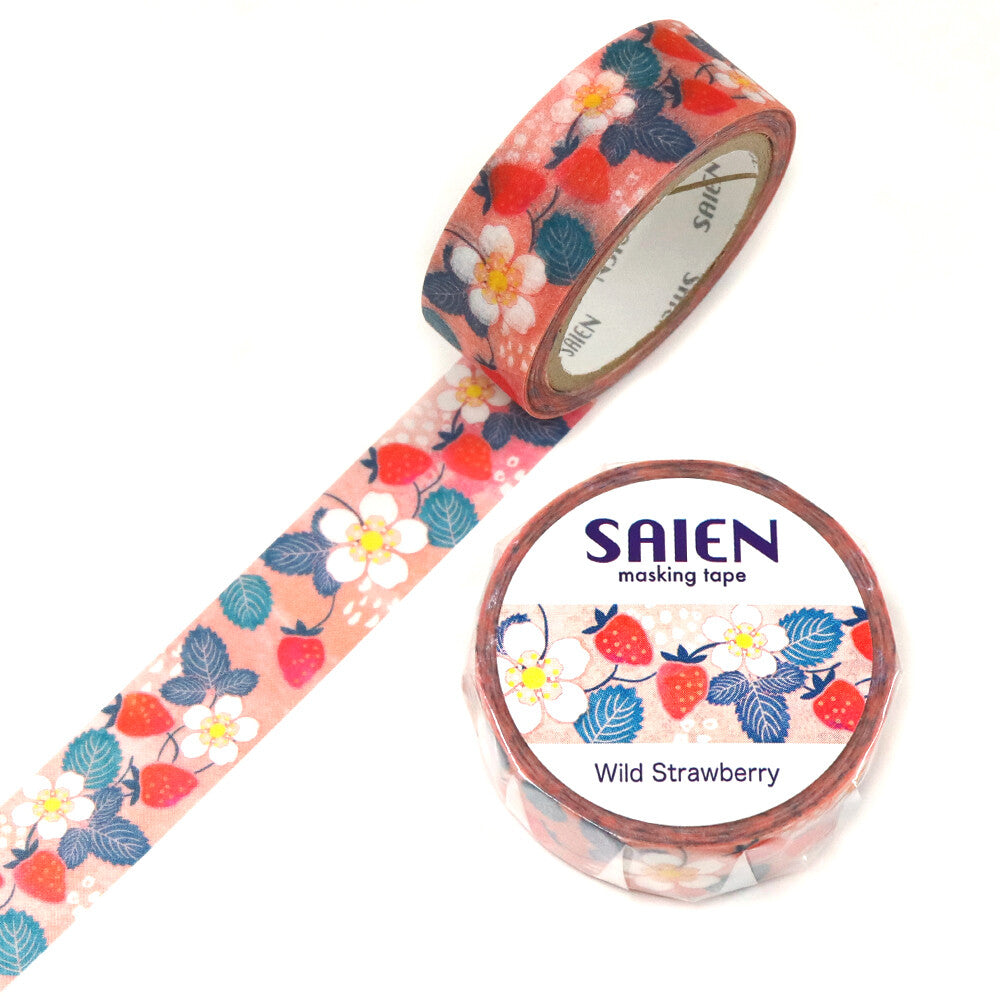 Washi Tape - Wild Strawberry