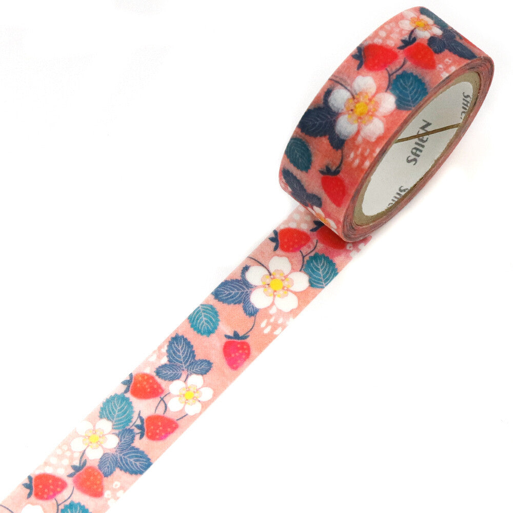 Washi Tape - Wild Strawberry