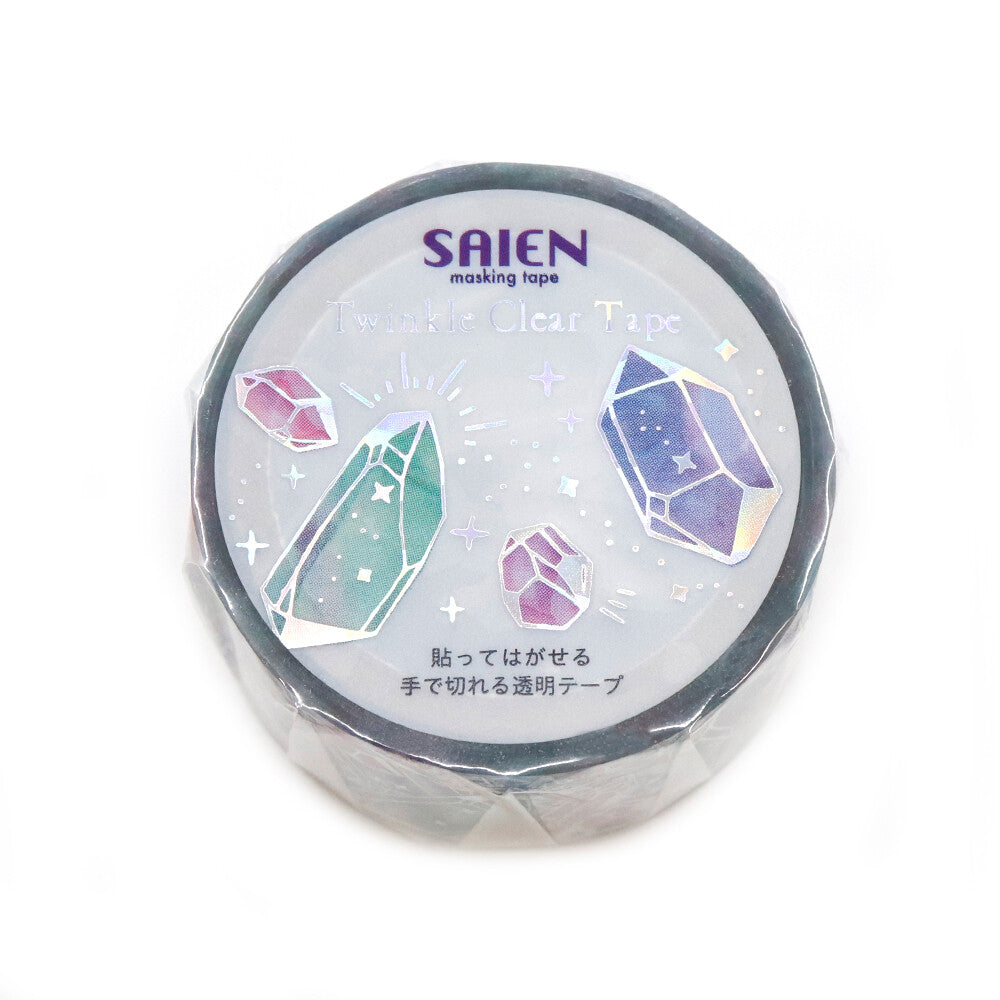Washi Tape - Clear Hologram Gems