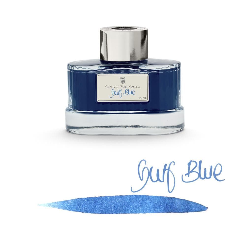 Graf von Faber-Castell - Bottled Ink - 75ml - Gulf Blue