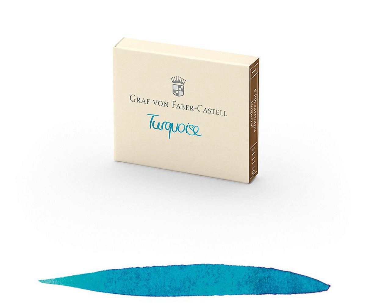 Graf von Faber-Castell - Cartridges - Mini - Turquoise