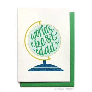 Greeting Card - World's Best Dad