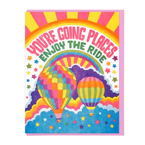 Lucky Horse Press Greeting Card - You're Going Places
