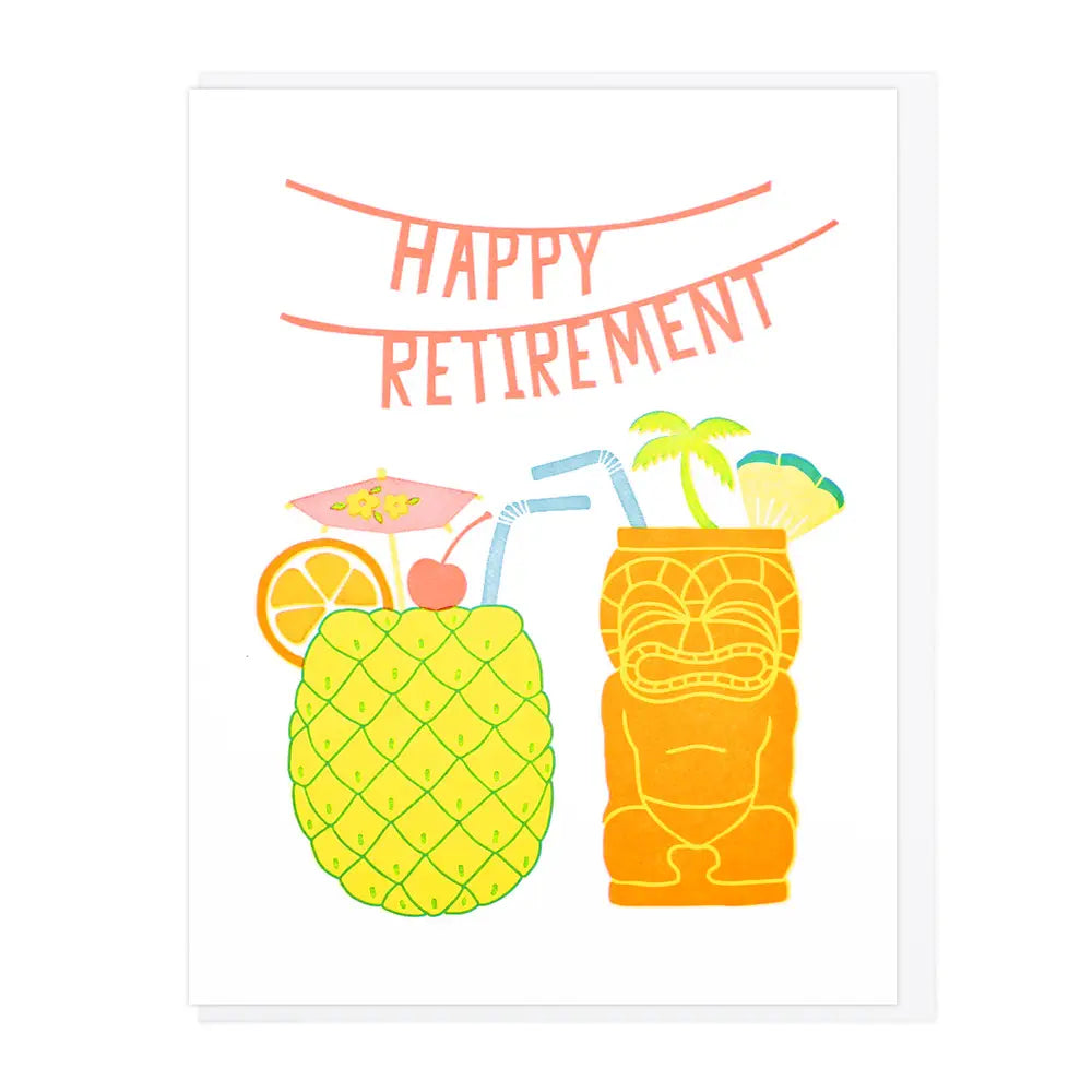 Lucky Horse Press Greeting Card - Retirement Cocktails