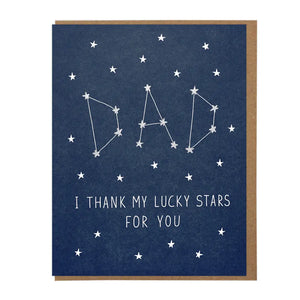 Lucky Horse Press Greeting Card - Lucky Stars Dad
