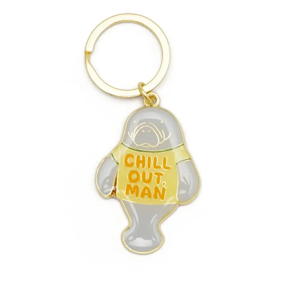 Lucky Horse Press Keychain - Chill Out, Man