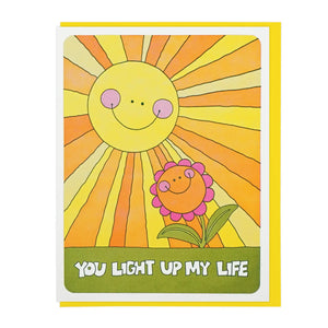 Lucky Horse Press Greeting Card - You Light Up My Life