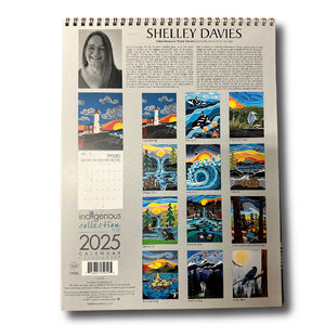 2025 Shelley Davies Indigenous Collection Calendar