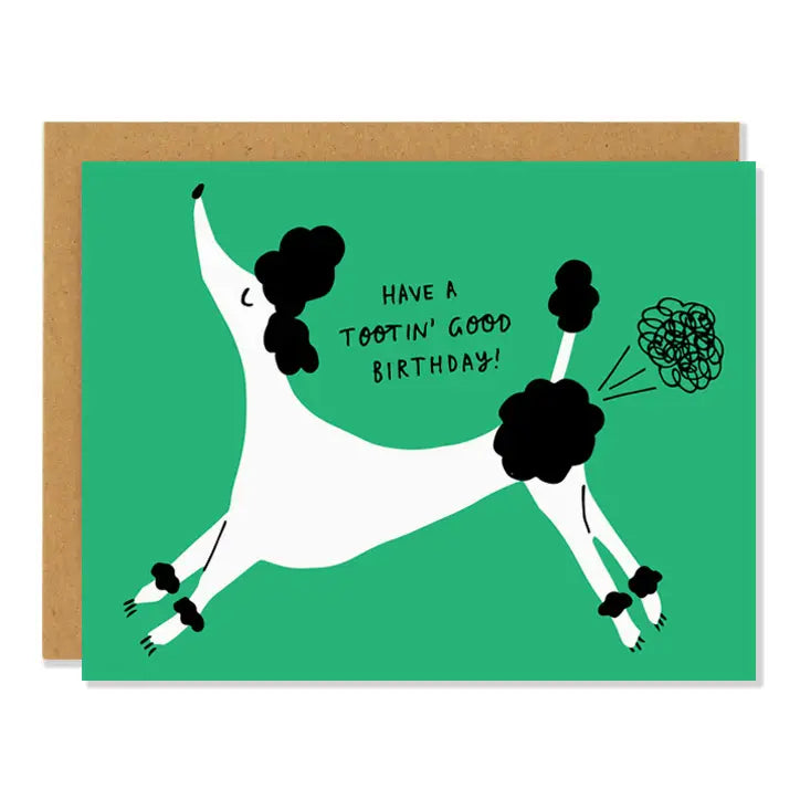 Badger & Burke Greeting Card - Birthday Toots