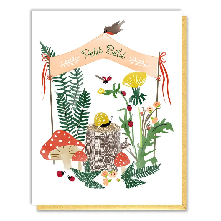 Driscoll Design Greeting Card - Petit Bébé