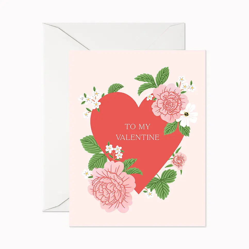 Linden Paper Co. Greeting Card - To My Valentine