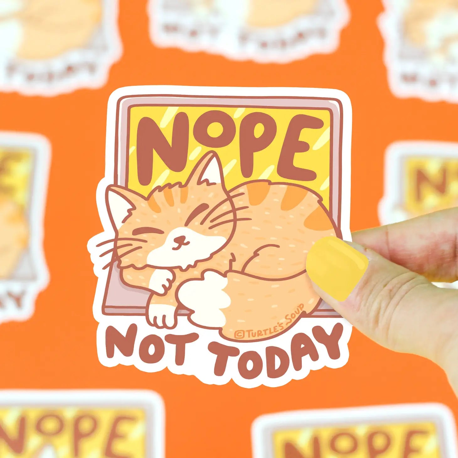 Sticker - Not Today Kitty