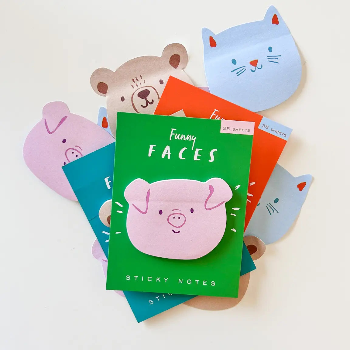 Sticky Notes - Funny Faces French Bulldog